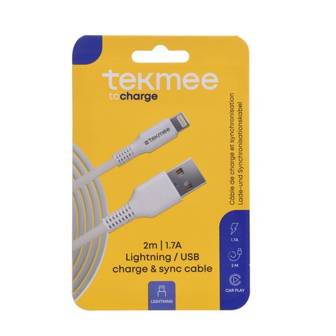 iPhone cable 2 meters USB