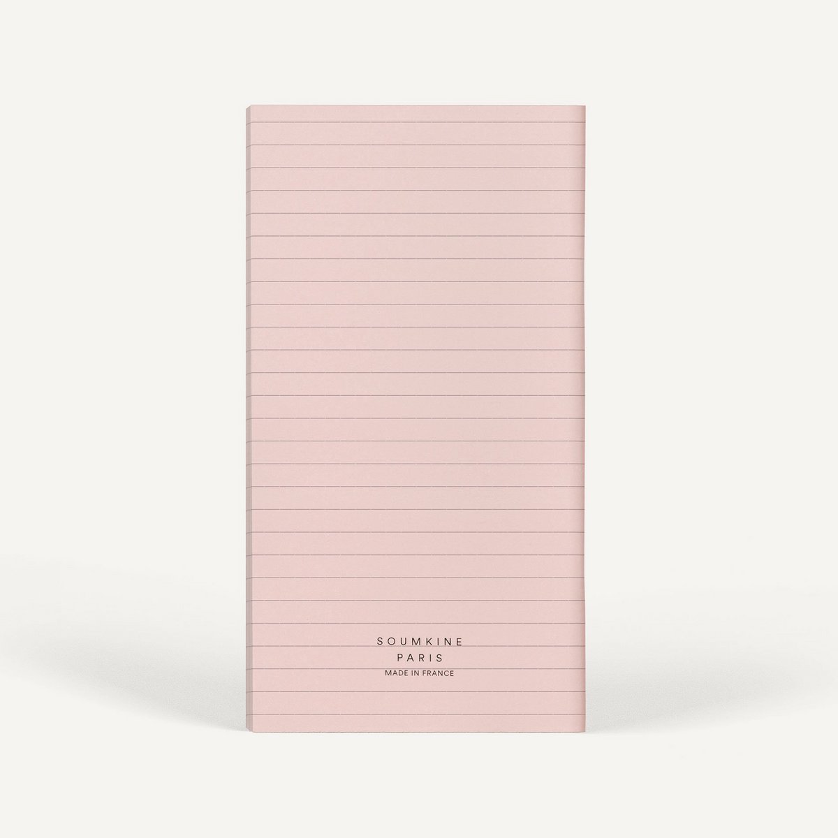 Zero-Waste Notebook RULED — Rose Color