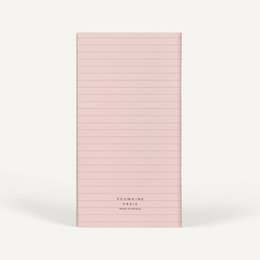Zero-Waste Notebook RULED — Rose Color