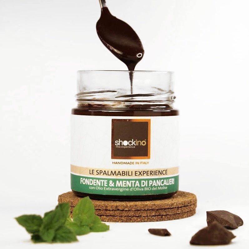 Smørbar mørk og myntecreme fra Pancalieri (fri uden mælk)