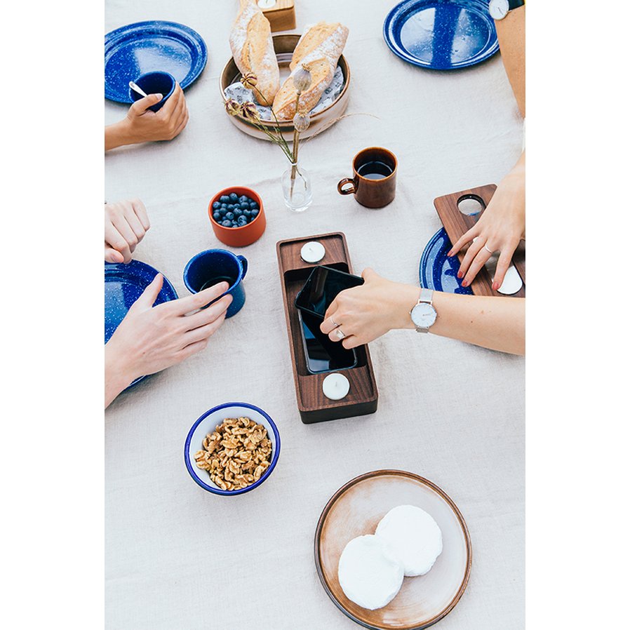 De Socialbox (Walnut wood)