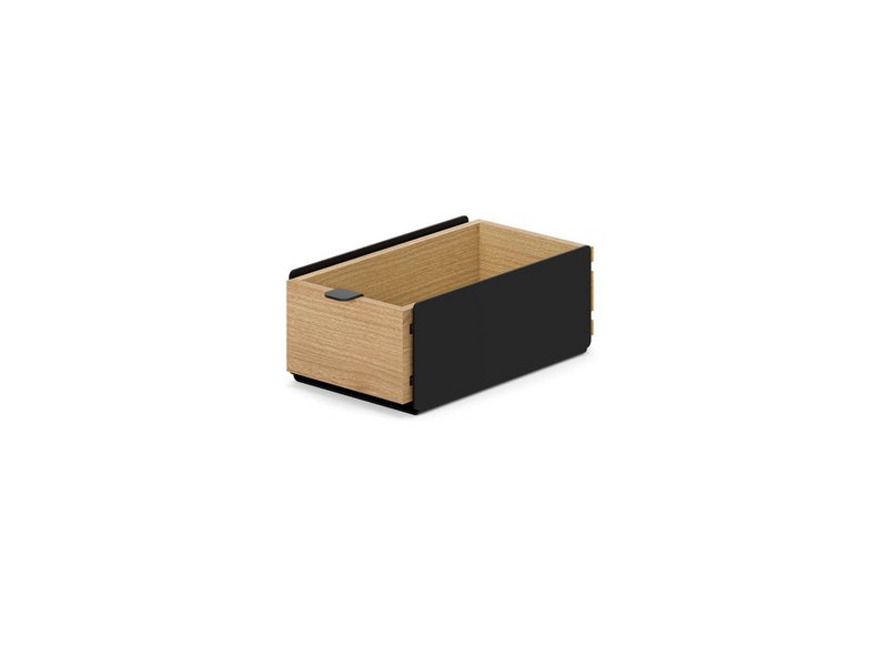 Cajón modular pequeño - Complemento de estante de escritorio doble