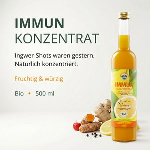 Organic ginger concentrate 500ml