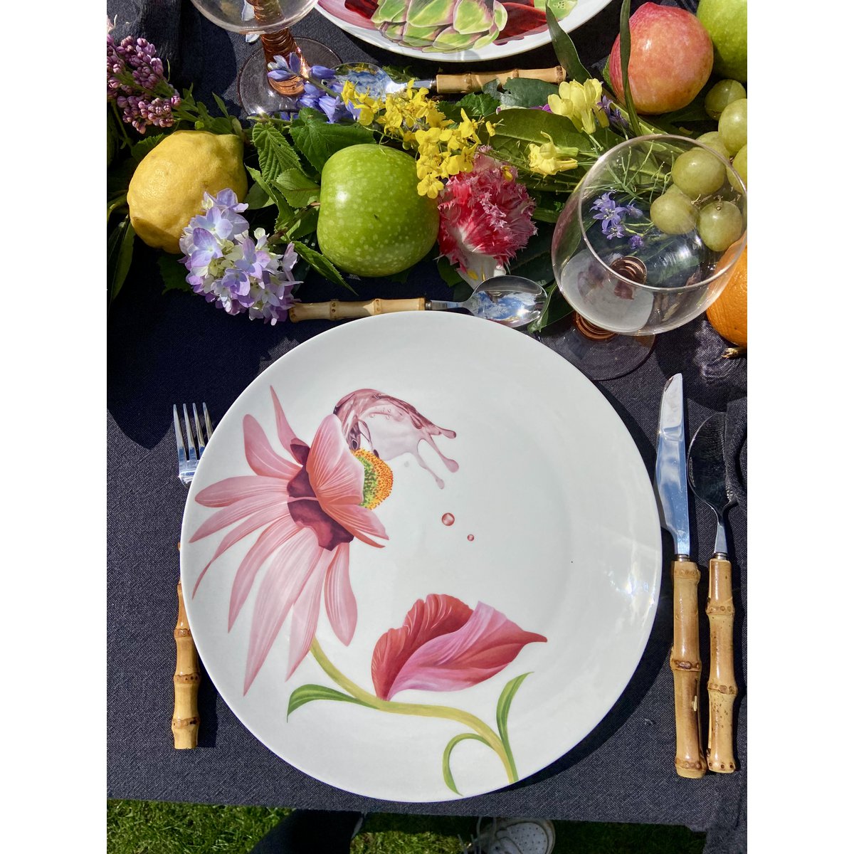 Botanical Wonders - Set of 4 dinner plates