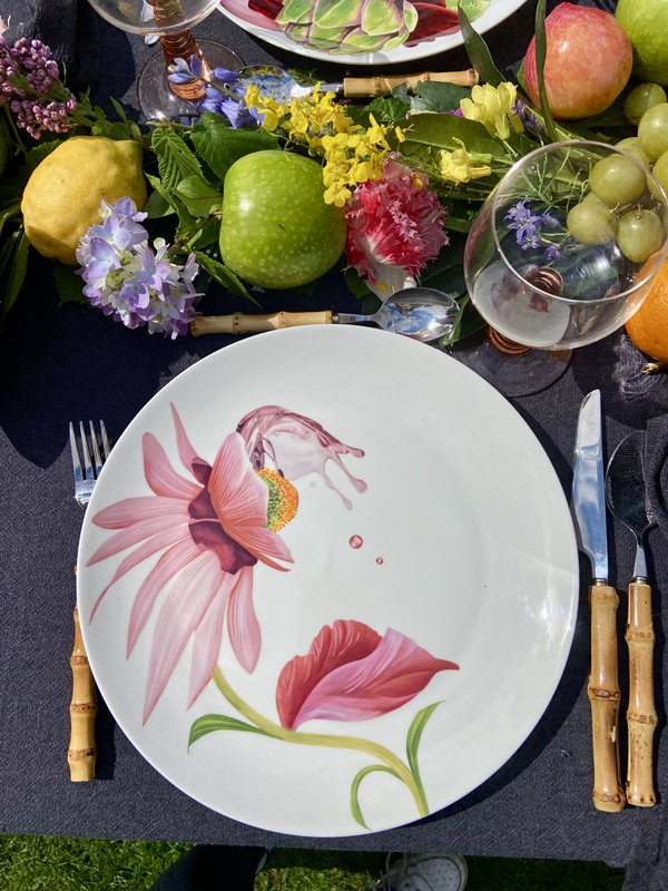 Botanical Wonders - Set of 4 dinner plates