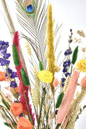 Tørret blomsterbuket - Good Vibes - 70 cm - Naturlige blomster