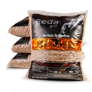 Premium Geda Grill BBQ Pellets Eiche 10kg