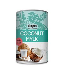 Coconut mylk, 6% fats, organic, Dragon Superfoods, 400g