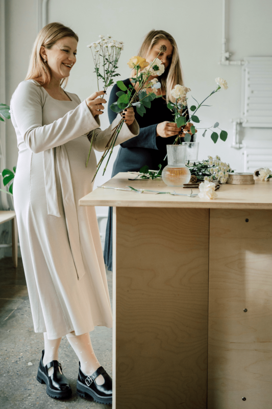TISU maternity & nursing dress, Cream Beige