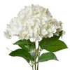 Kunstbloem 45 cm Wit Kunststof
