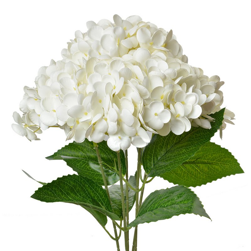 Kunstbloem 45 cm Wit Kunststof
