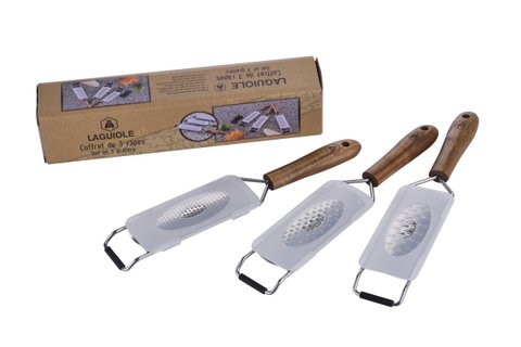 Laguiole Set of 3 kitchen graters