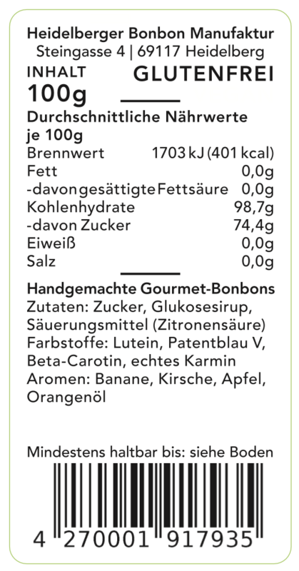 Frugtsalat SØD fra heidelbonbon