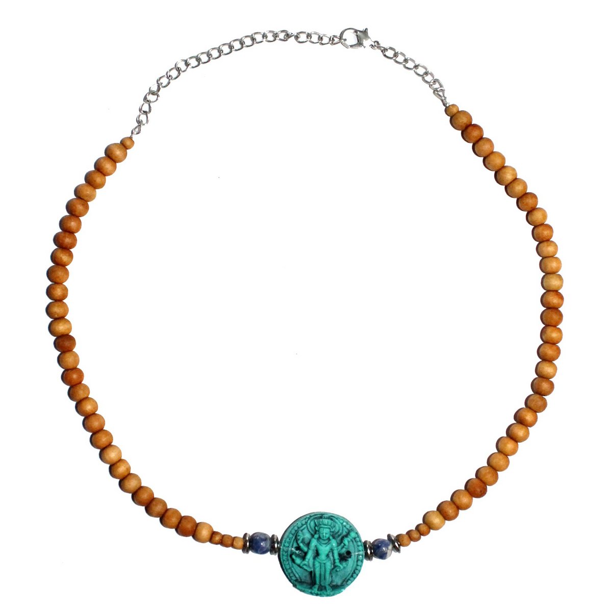 Chocker Santal -Turquoise Vishnu