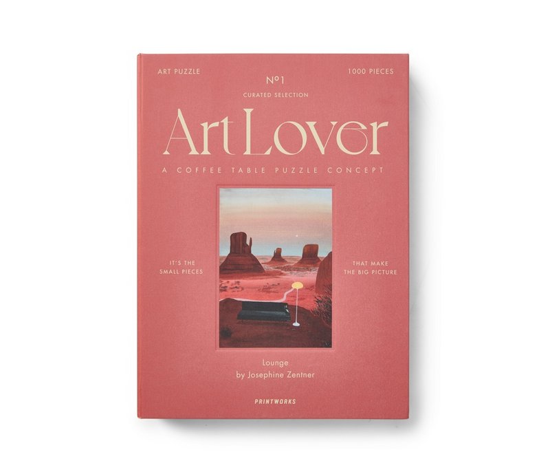 Printworks Puslespil - Art Lover Lounge - 1000 brikker