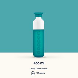 Borraccia riutilizzabile originale Dopper Tidal Teal 450ml