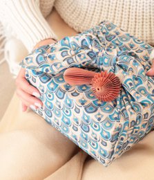Furoshiki 3-formaatbundel - enkelzijdig - Art Deco - FabRap