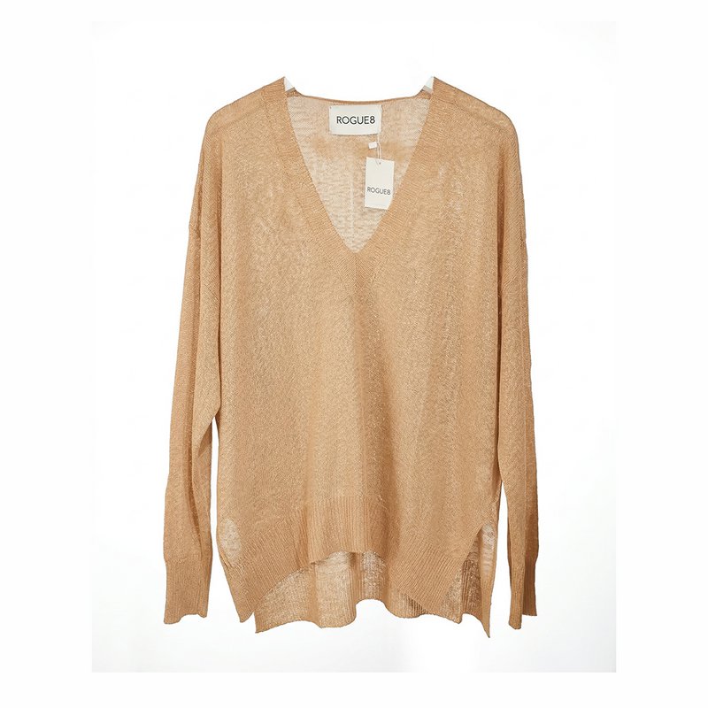 AIe maglione marrone chiaro
