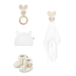 Gift box 5-pcs Bunny - cream