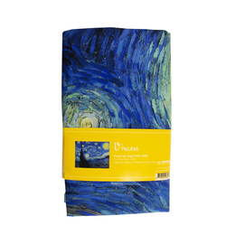 Fodera per cuscino, 45x45 cm, Vincent van Gogh, Notte stellata
