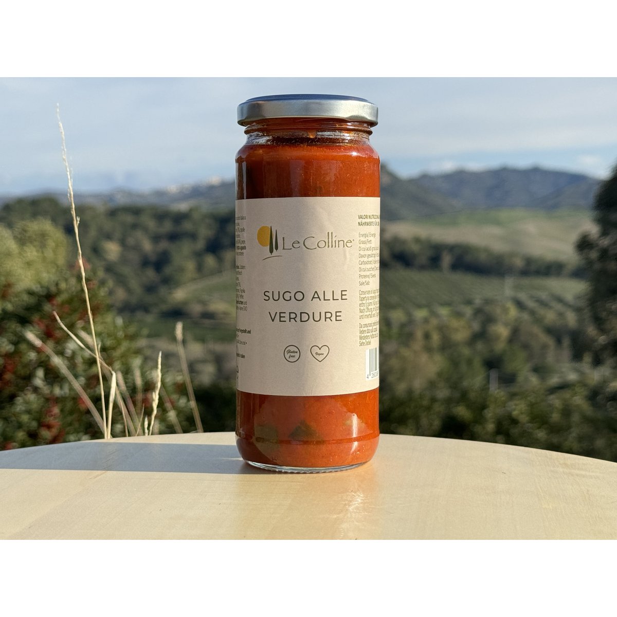 Sauce tomate aux légumes d'Italie