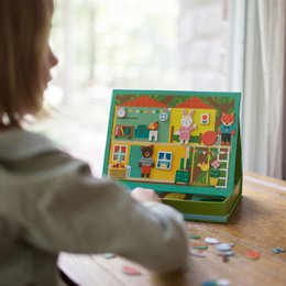 Magnetische Speeldoos  - Boomhutfeestje