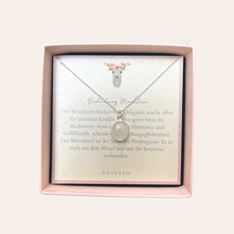 Gem Candy | Moonstone necklace