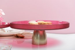 Raspberry Cake Dish Dore 28 cm