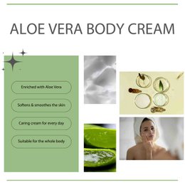 Camille Cosméticos | Crema de Aloe Vera - crema corporal - 250ml