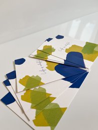 La vita è un biglietto pieghevole colorato