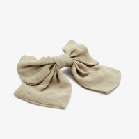Hair clip Jasmine linen beige