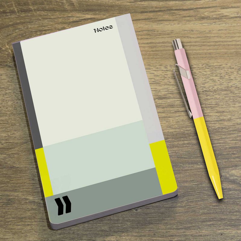 Notesblok A6 Notes, 100 ark