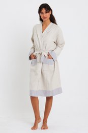 Tuval Bathrobe - Lilac