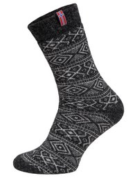 Chaussettes scandinaves en laine "Norvège"