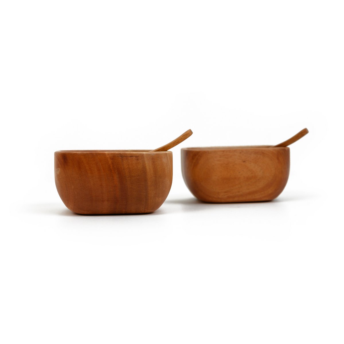 Handmade Tableware - Square Bowl 10x10 cm - Eco-friendly - Khaya wood