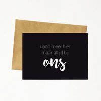 Kaart - Altijd bij ons