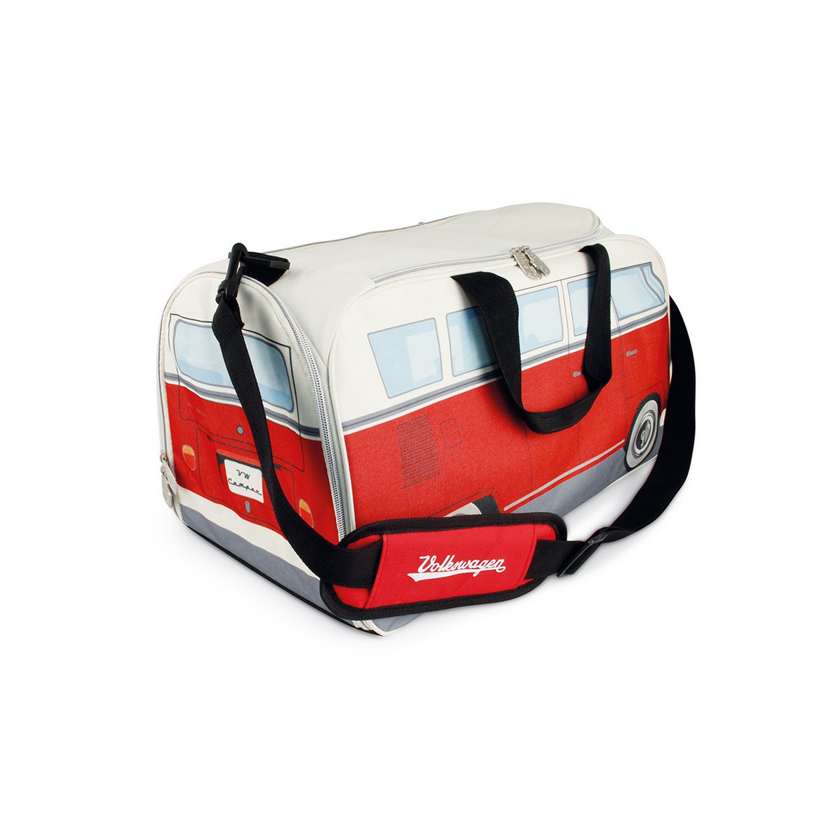 Volkswagen VW T1 Bus Sport Gym Bag - Small/Red