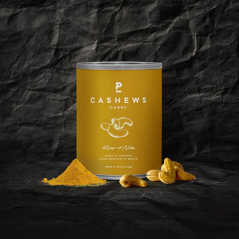 12x Cashew - Curry - Mini 55g