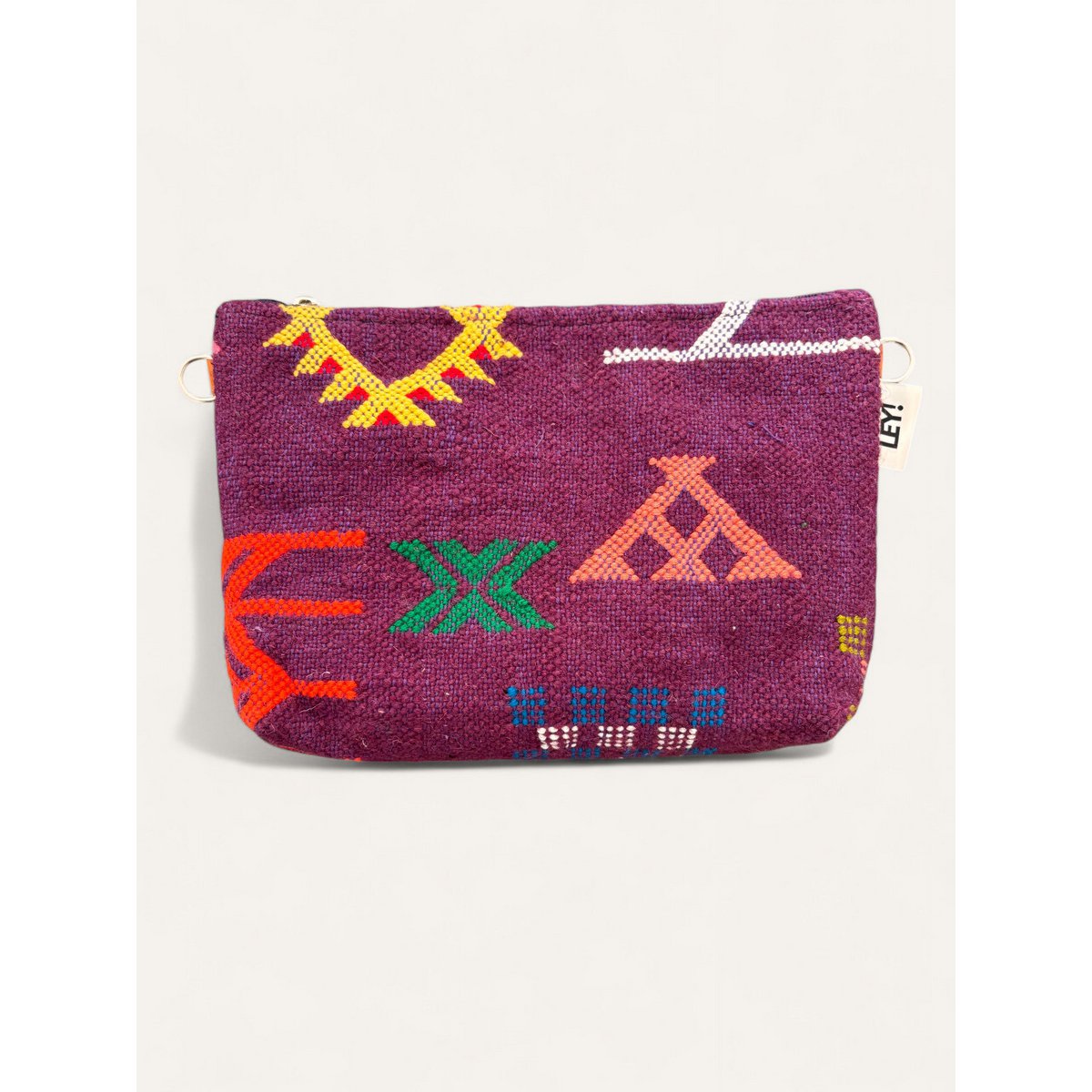 Tasche - farverig linje - 20x30