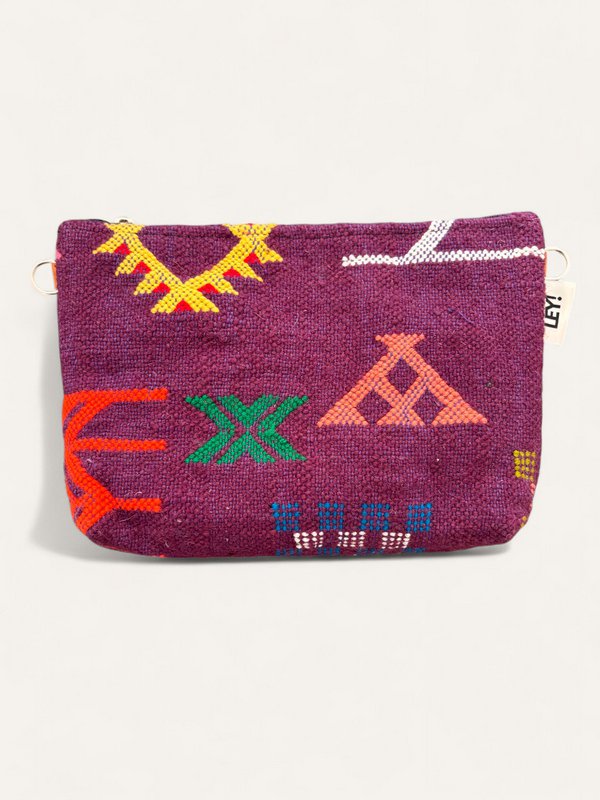Tasche - farverig linje - 20x30