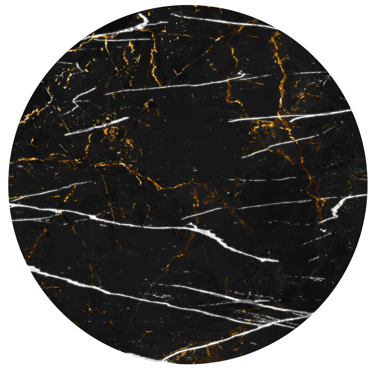 Marble Black White Gold