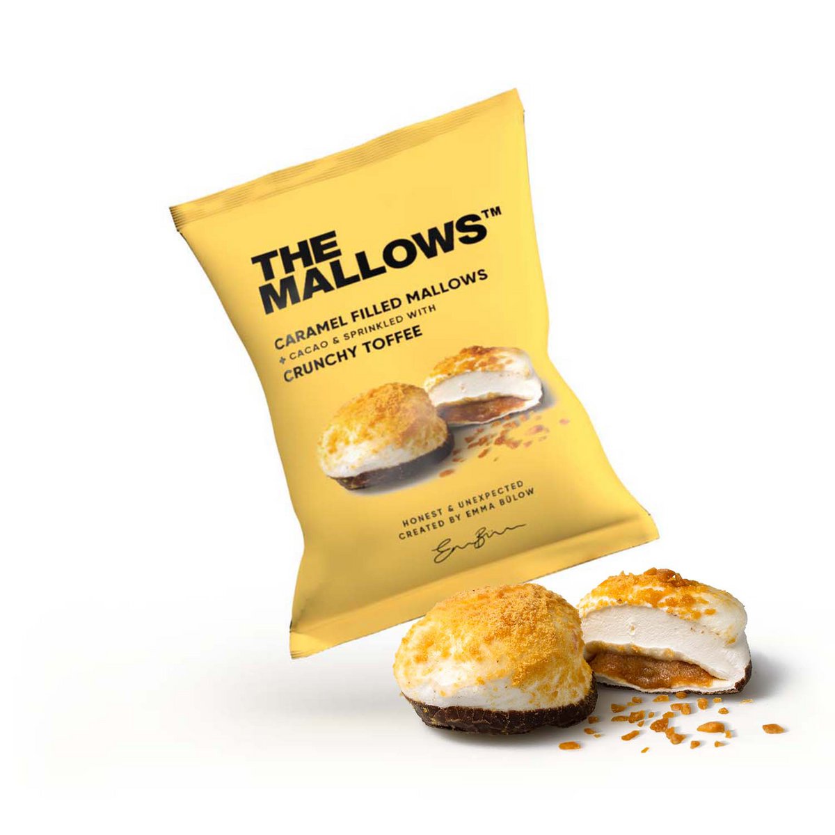 MALVAS RELLENAS DE CARAMELO + CARAMELO CRUJIENTE 11G