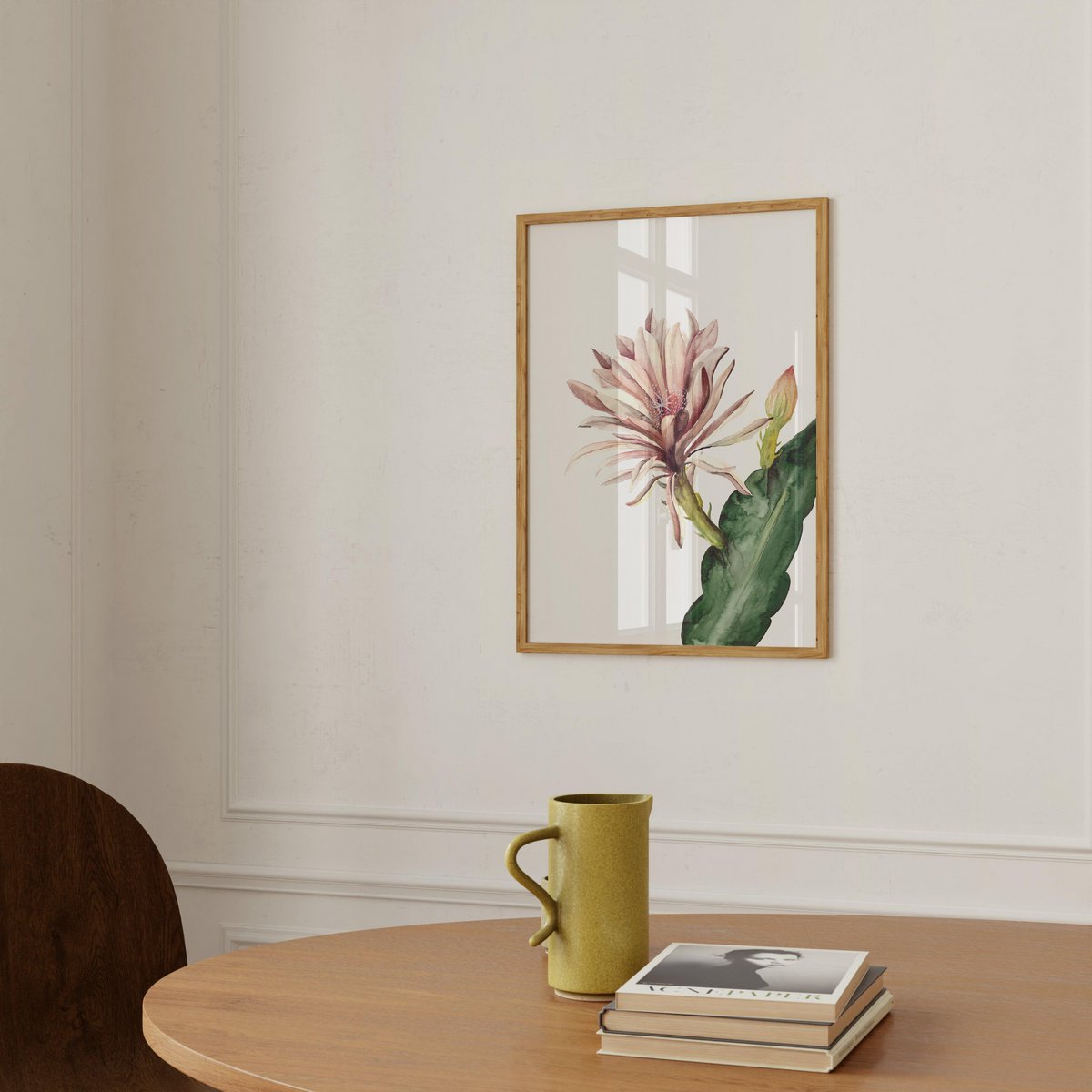 Kunstdruck - Red Cactus Flower