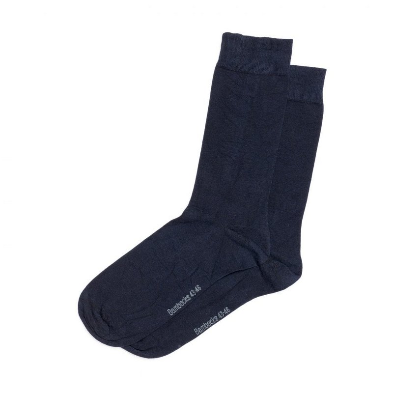 Bambocks Bamboo socks 4 pairs Dark blue