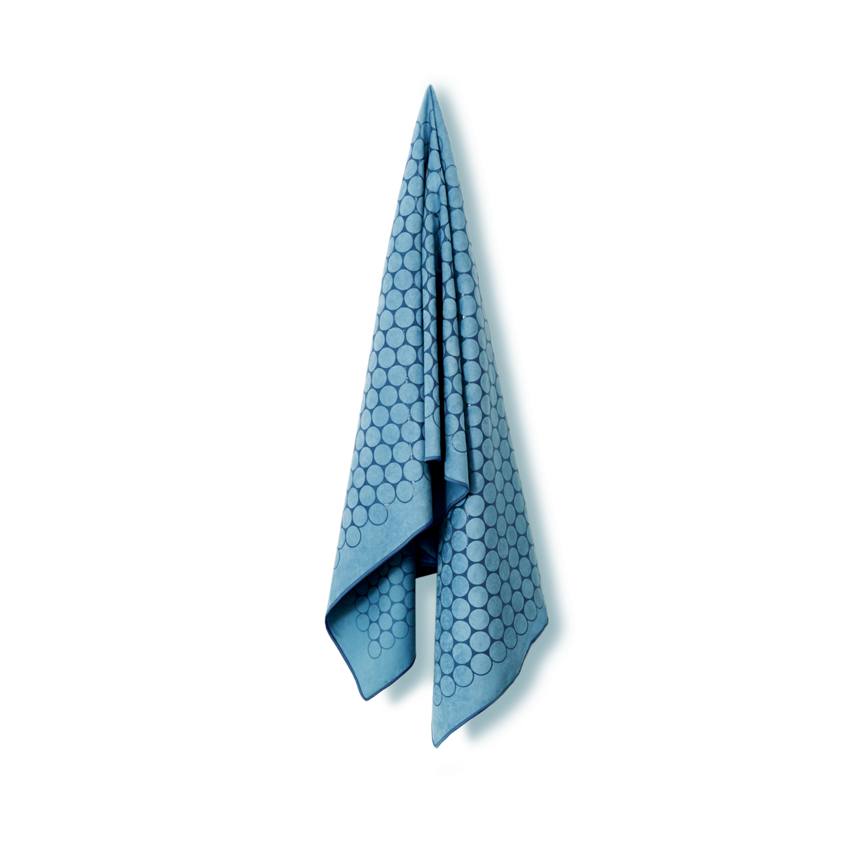 Gecko Touch Yoga Towel - Ocean Blue