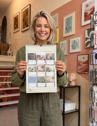 Birthday Calendar Signature Landscapes - Annet Weelink Design Landscapes - A4 - Perpetual Calendar - Premium Paper