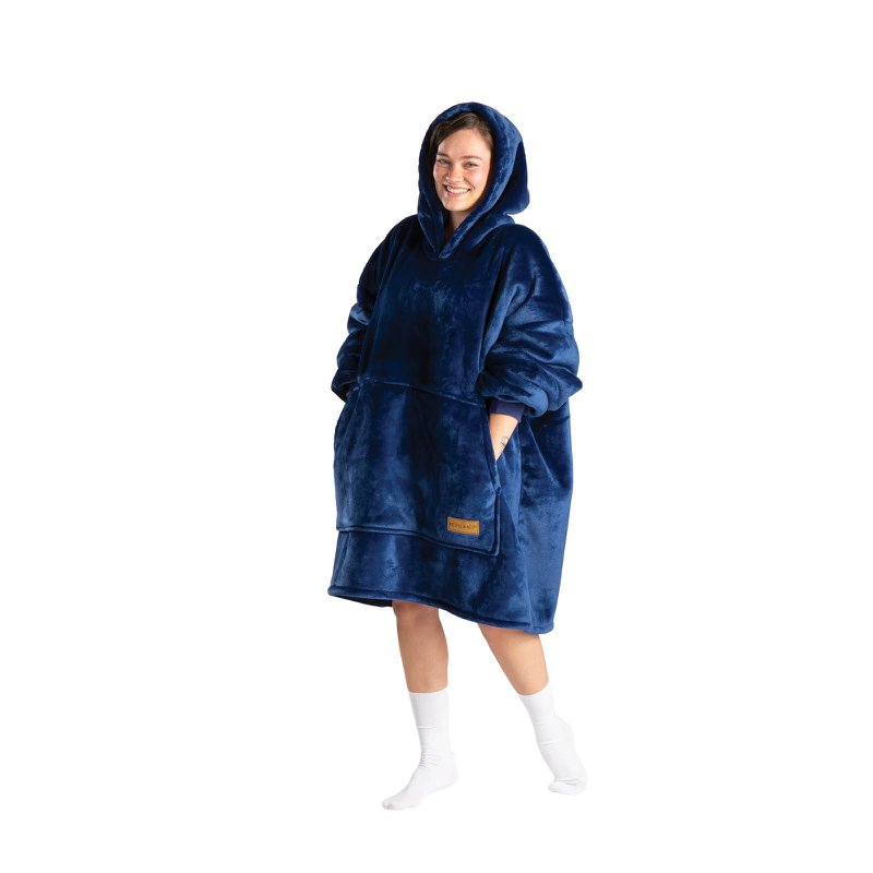 Vitapur - Hoodie deken - Marineblauw