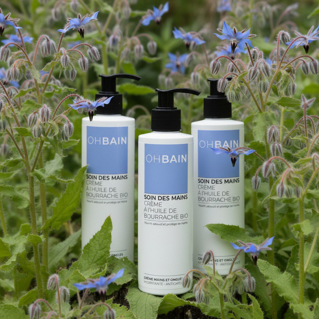 Care a mano, panna con olio di borragine biologico