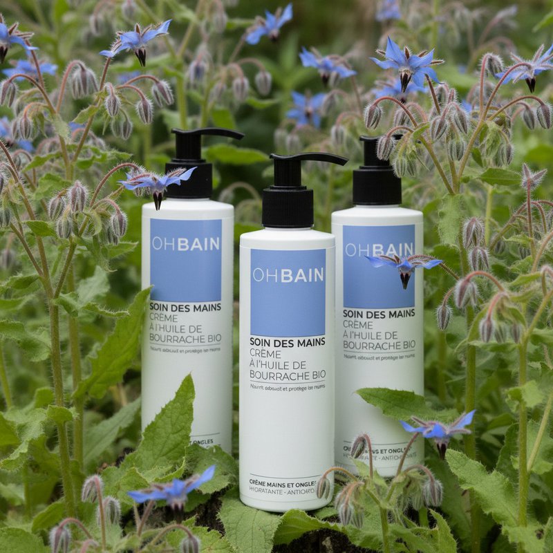 Handverzorging, crème met biologische borage -olie