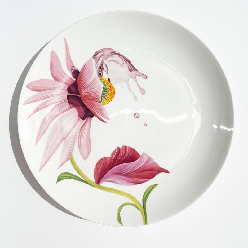 Botanical Wonders - Set of 4 dinner plates